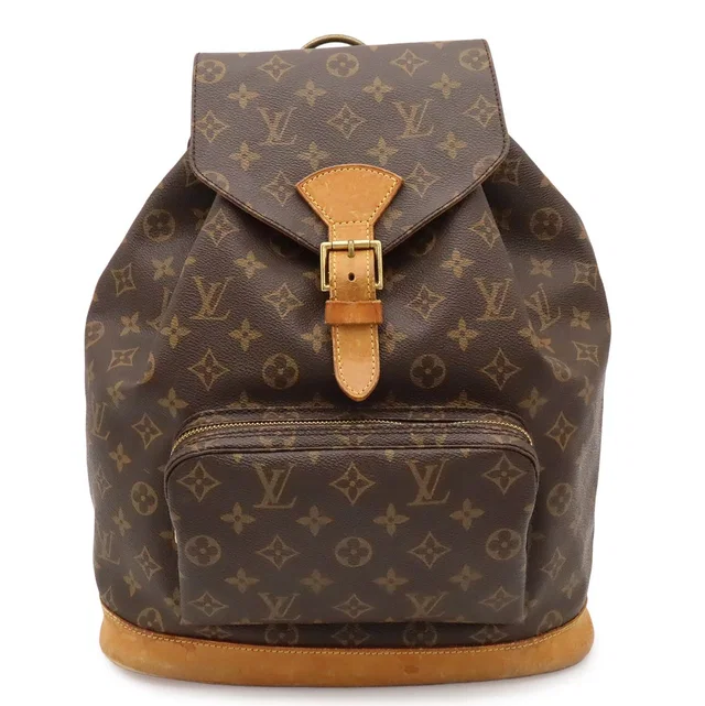 Louis Vuitton Monogram Montsouris GM Backpack Shoulder in Coated canvas from The Reluxe