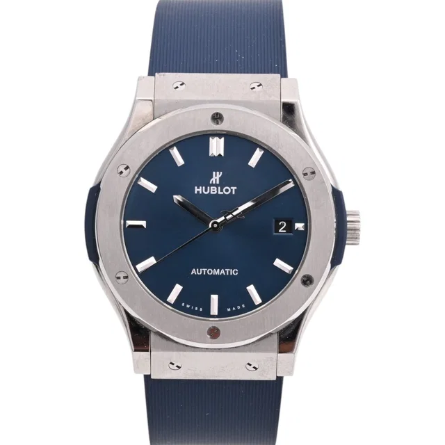 Hublot Classic Fusion 511.NX.7170.RX Automatic Blue in Blue from VINTAGE QOO TOKYO