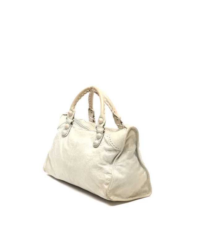 Balenciaga Giant Weekender Brogues Bag in Denim from A Retro Tale, photo 3 of 12