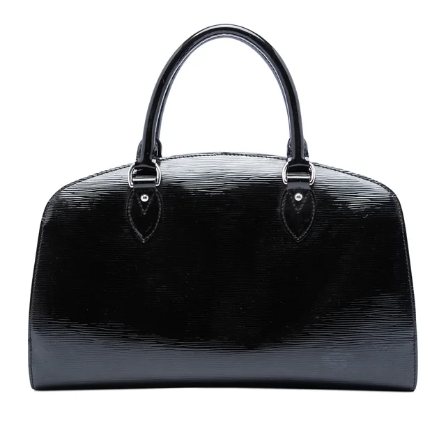 Black Louis Vuitton Electric Epi Pont Neuf PM Handbag in Black Leather from Designer Revival