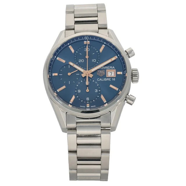 TAG Heuer Carrera CBK2115 41mm Stainless Steel Watch from H&T