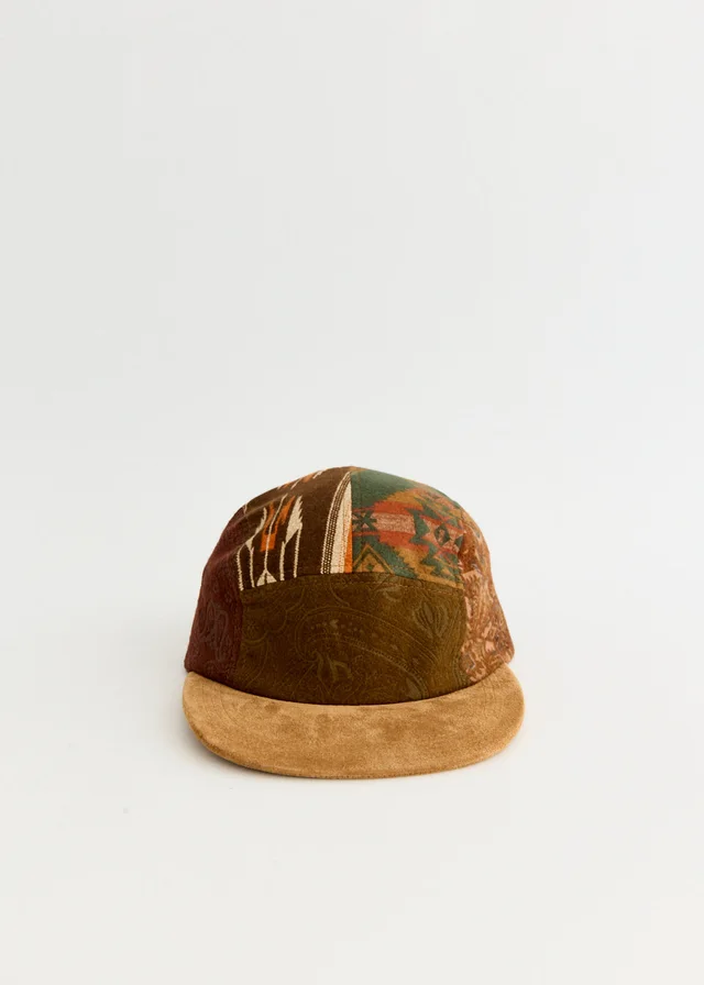 Beams Plus 5 Panel Multi Cap in Brown from Incu, photo 1 of 1