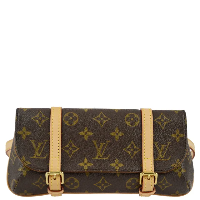 Louis Vuitton 2005 Monogram Pochette Marelle Belt Bum Bag M51159 in Coated canvas from AMORE Vintage Tokyo