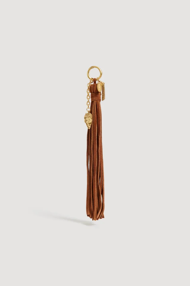 AJE Nokaya Tassle Charm in Brown from Aje, photo 1 of 1