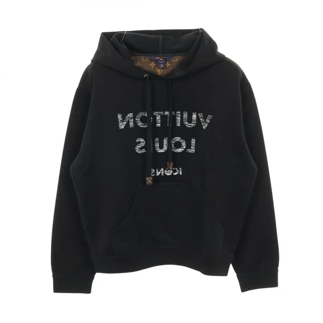 Louis Vuitton Hoodie Cotton Sweatshirt in Nylon from The Reluxe