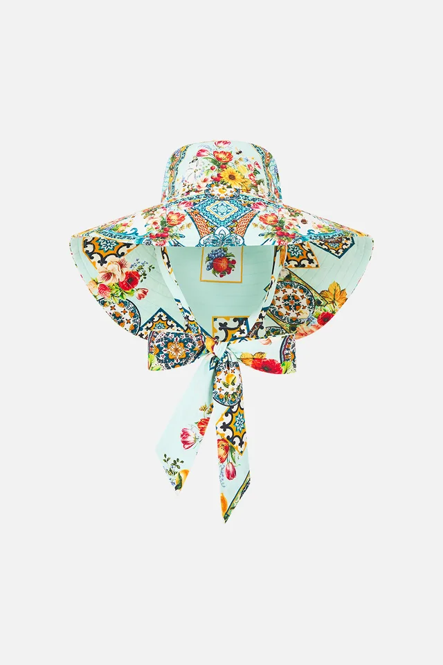 Camilla eBoutique WIDE BRIM BUCKET HAT WITH TIE MAGIC OF THE MERCADO from CAMILLA, photo 1 of 1