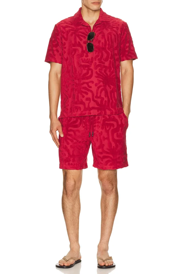 OAS Porto Shorts in Red, photo 3 of 5 from REVOLVE (Canada)