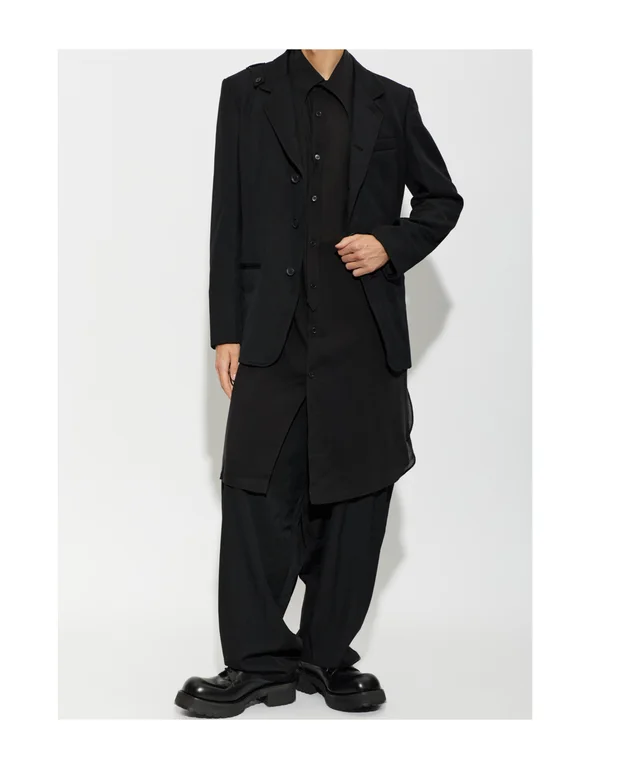 Yohji Yamamoto High Waist Wide-Leg Pants, photo 4 of 4 from SENSER