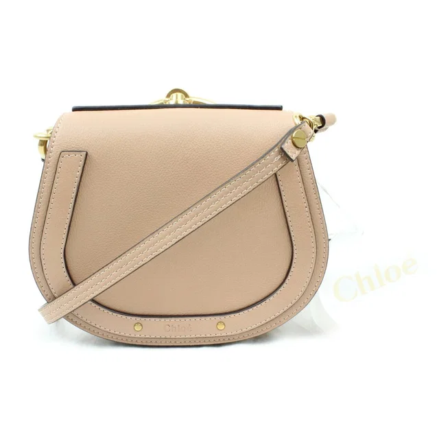 Chloé Nile Leather Suede Shoulder Bag Beige Tan Elegant in brown|neutral Suede from Poshmark