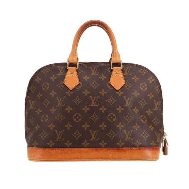 Louis Vuitton Alma medium handbag in Brown Coated canvas from Collector Square, photo 2 of 5