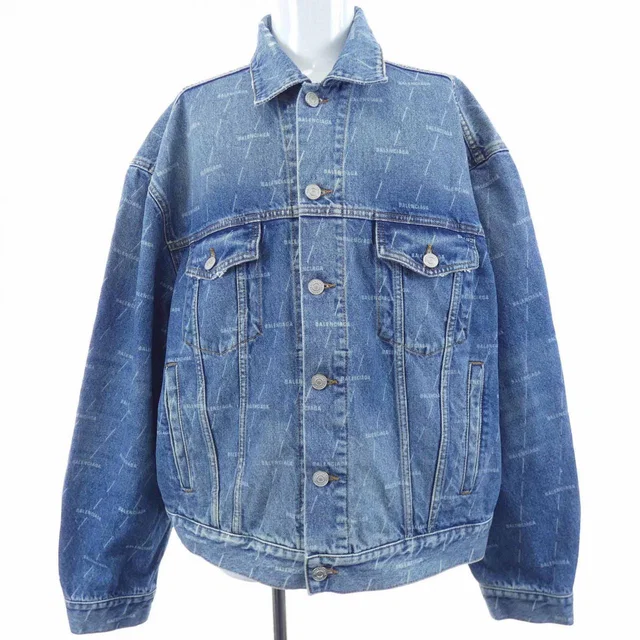 Balenciaga Denim Jacket in Denim from LuxUness