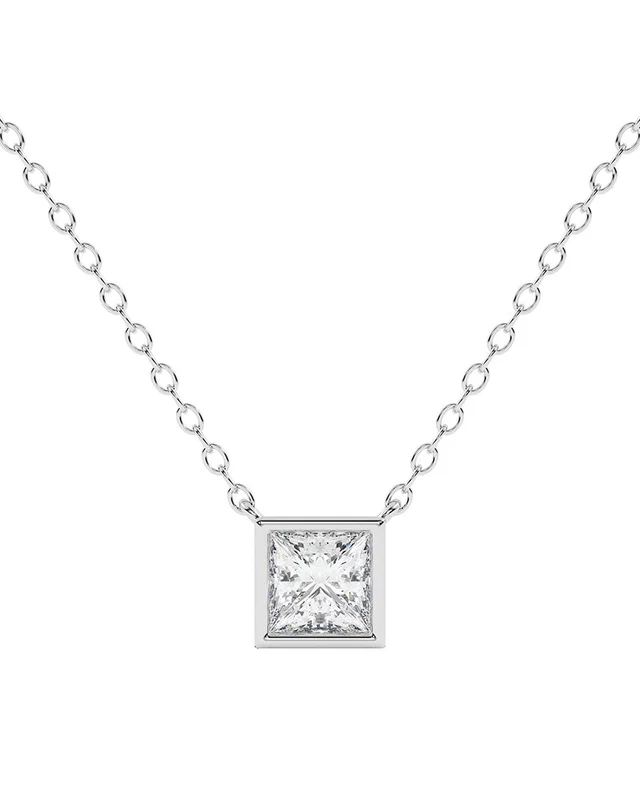 Lab Grown Diamonds 14K 0.25 ct. tw. Lab-Grown Diamond Necklace, image 1 of 1 from Gilt