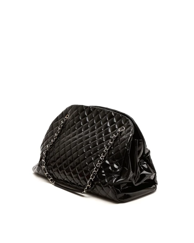 Chanel Maxi Just Mademoiselle Patent Chain Tote Bag in Patent leather from A Retro Tale, photo 3 of 10