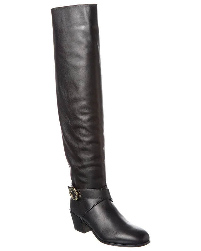 Jimmy Choo Beca Leather Tall Boot, image 1 of 1 from Gilt