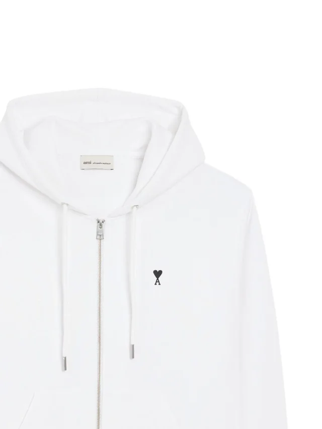 AMI Paris zip-up hoodie, photo 2 of 2 from FARFETCH