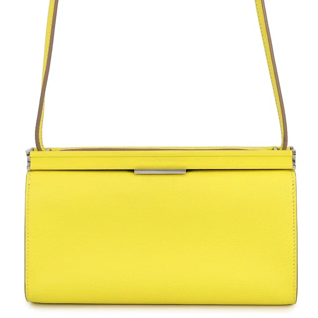 Hermès ClicH Lime Evercolor Size 21 from GALLERY RARE