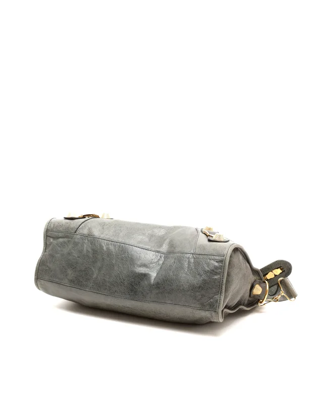 Balenciaga Motocross Giant City Bag in Woven leather from A Retro Tale, photo 5 of 10