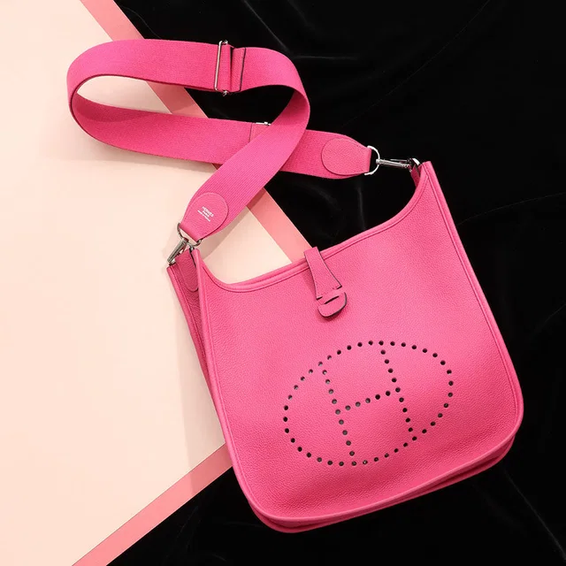 Hermès Magnolia Clémence Evelyne III PM in Clemence leather from Ann's Fabulous Finds
