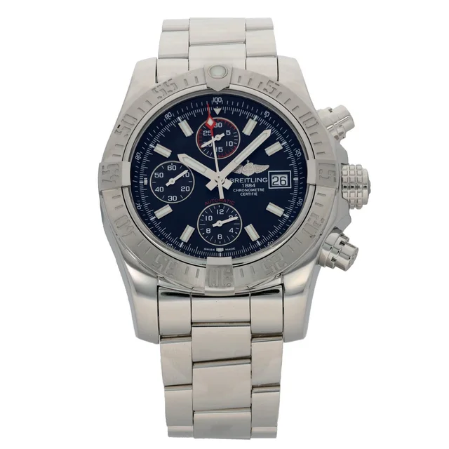 Breitling Avenger II A13381 43mm Stainless Steel Watch from H&T
