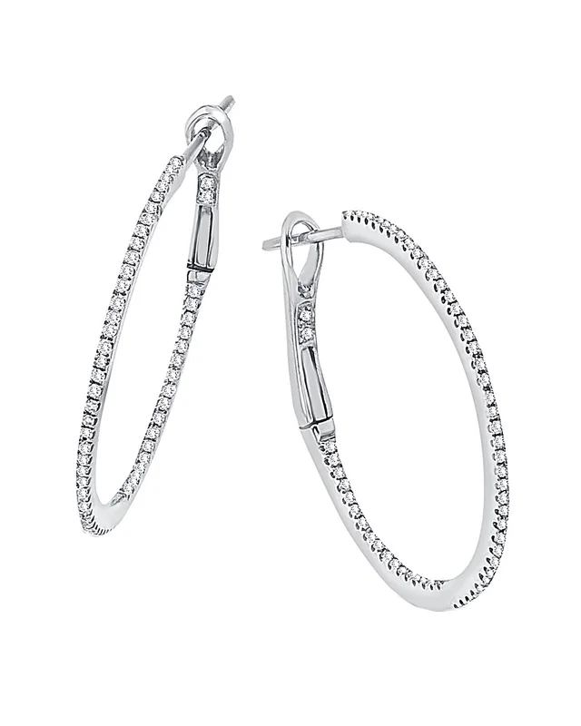 Sabrina Designs 14K 0.46 ct. tw. Diamond Hoops, image 1 of 1 from Rue La La