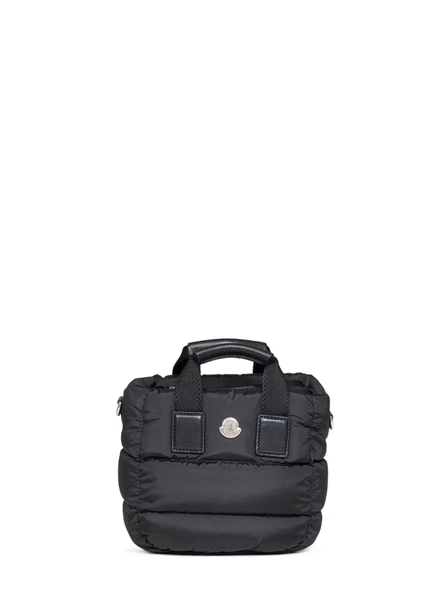 Moncler Micro Caradoc Tote Bag — Black Polyamide in Black Nylon from HEWI