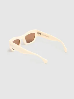 Port Tanger Square Sunglasses in 0% Acetate, photo 5 of 5 from LUISAVIAROMA