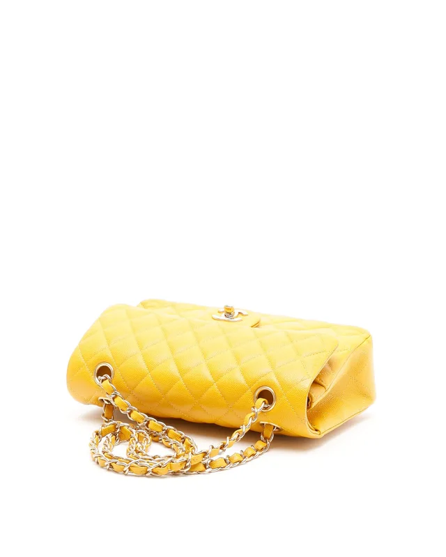 Chanel Classic Caviar Small Double Flap Bag in Caviar leather from A Retro Tale, photo 5 of 10
