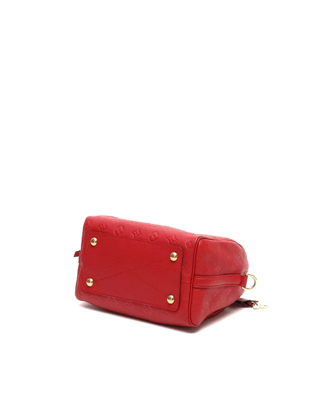 Louis Vuitton Monogram Empreinte Speedy Bandoulière 25 Bag in Leather from A Retro Tale, photo 5 of 8