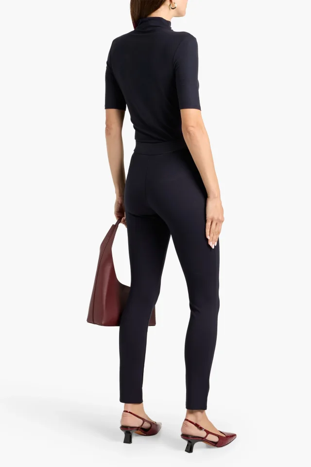 Theory Shawn Ponte Leggings in Navy, photo 3 of 4 from THE OUTNET