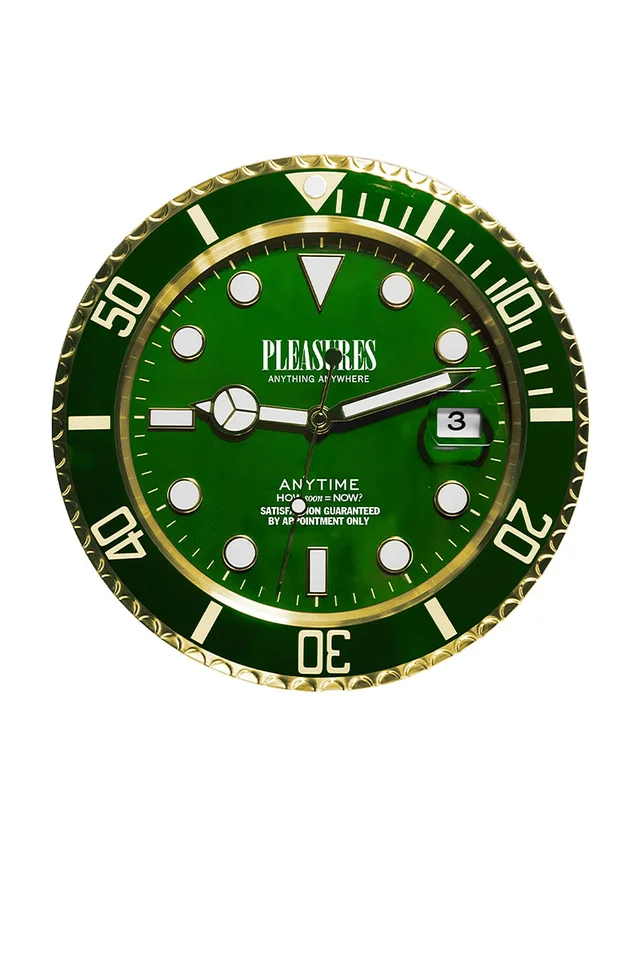 Anytime Clock in Gold & Green, image 1 of 1 from REVOLVE (Canada)