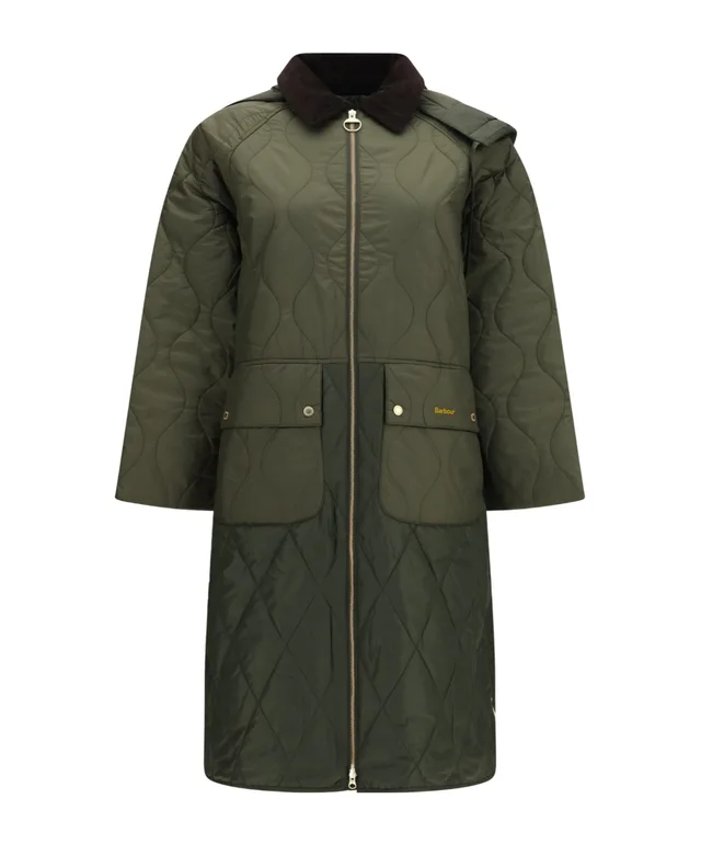Barbour Osbourne Long Quilted Hooded Jacket from SENSER, photo 1 of 1