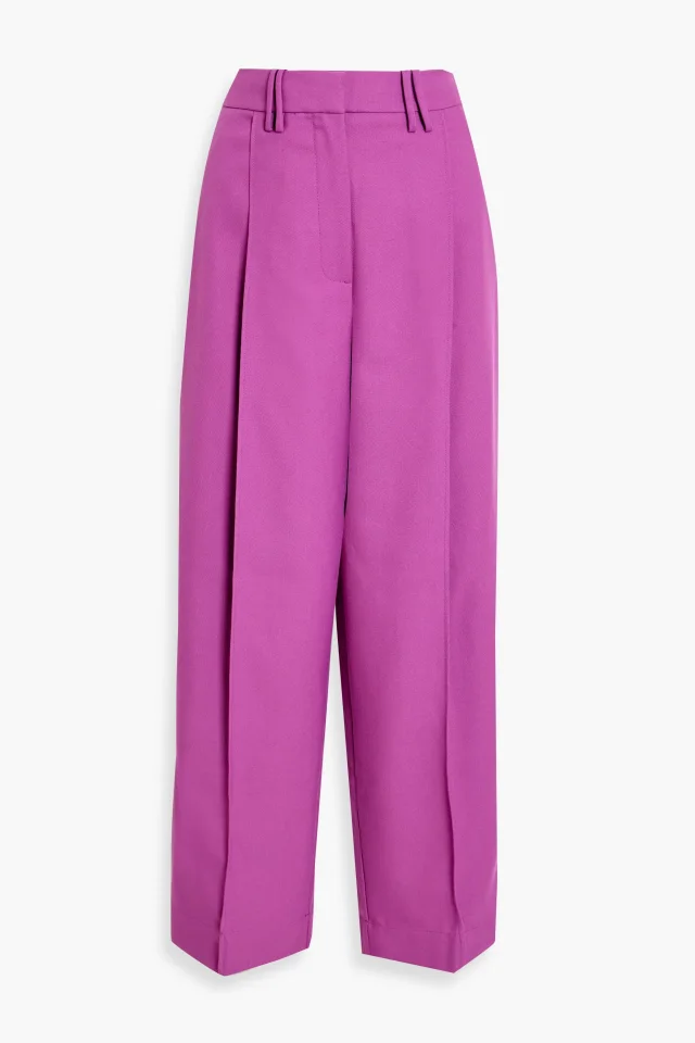 Woven tapered pants in Magenta, image 1 of 1 from THE OUTNET