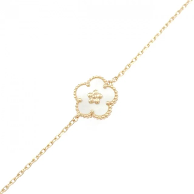 Van Cleef & Arpels Lucky Spring Plum Blossom Bracelet from The Reluxe