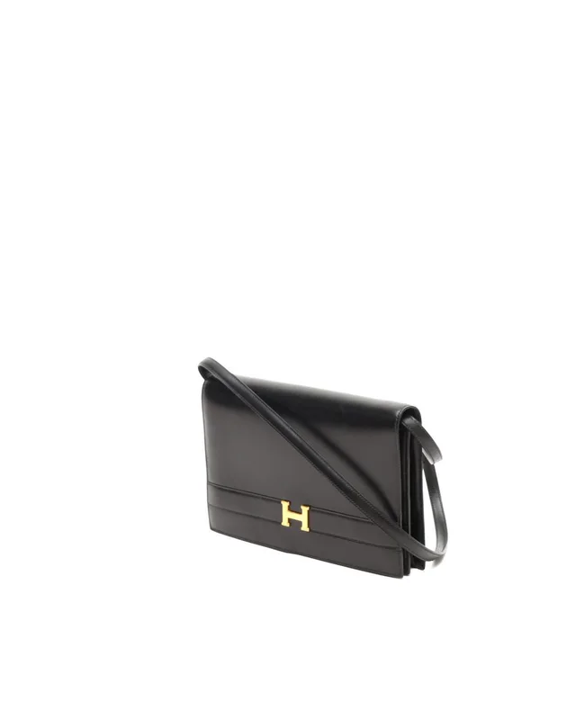 Hermès Annie Box Bag in Box leather from A Retro Tale, photo 2 of 11