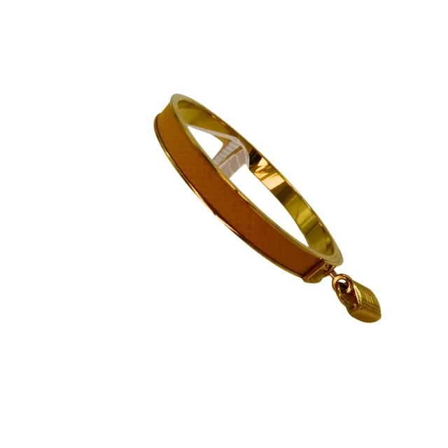 Hermès Kelly Bracelet Size 19 in Yellow Enamel from LuxUness, photo 7 of 10