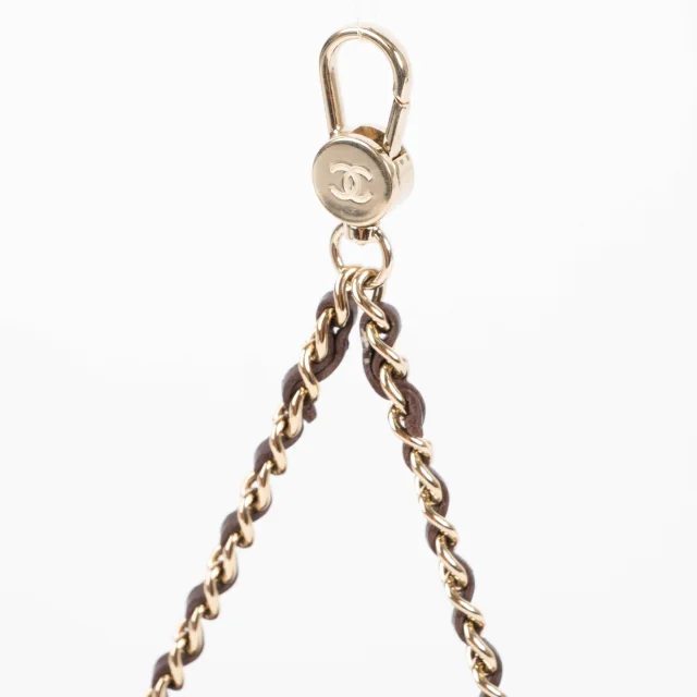 Chanel Burgundy Lambskin Nano Classic Bag Charm in Burgundy Lambskin from Labellov, photo 6 of 6