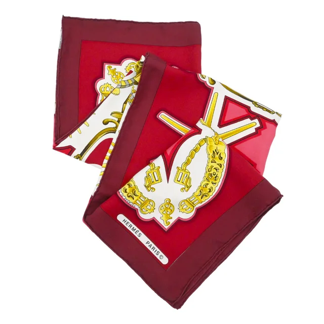 Hermès Les Eperons Silk Scarf in Silk from Clotheshorse Anonymous