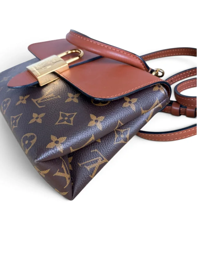 Louis Vuitton Cognac Leather Monogram Locky BB in Brown Leather from Season 2 Consign, photo 5 of 9