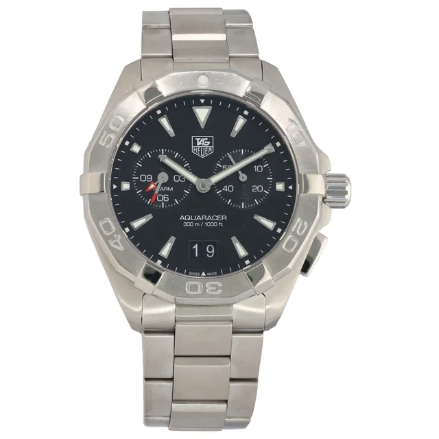 TAG Heuer Aquaracer WAY111Z 40mm Stainless Steel Watch from H&T