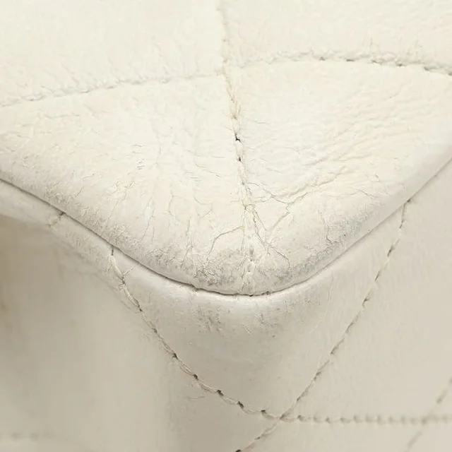 Chanel Classic Square Single Flap Bag in Woven leather from A Retro Tale, photo 9 of 12
