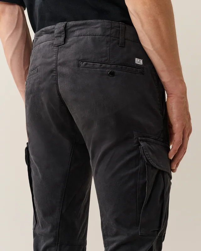 C.P. Company Ergonomic stretch satin work trousers, photo 5 of 6 from SENSER