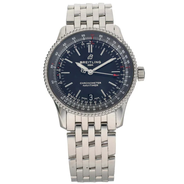 Breitling Navitimer A17325 38mm Stainless Steel Watch from H&T