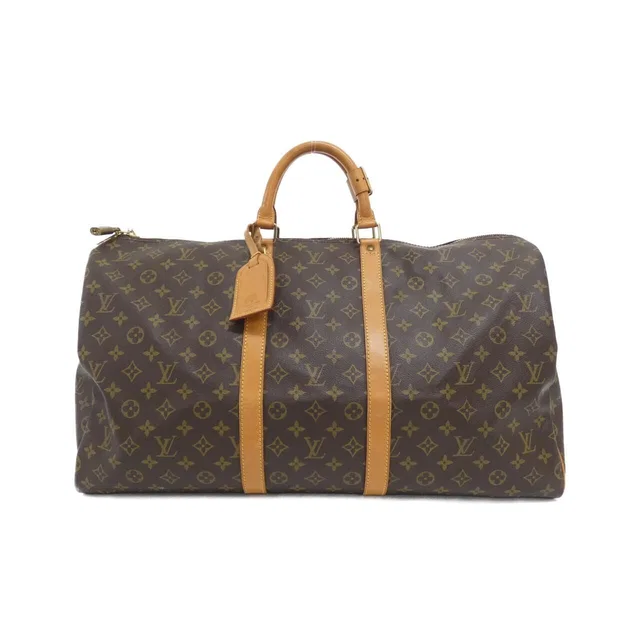 Louis Vuitton Monogram Keepall 55 Boston Bag in Canvas from The Reluxe