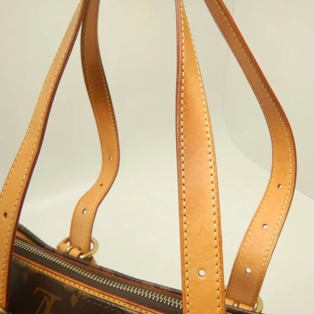 Louis Vuitton Popincourt Monogram Tote Bag in Brown Canvas from LuxUness, photo 8 of 19