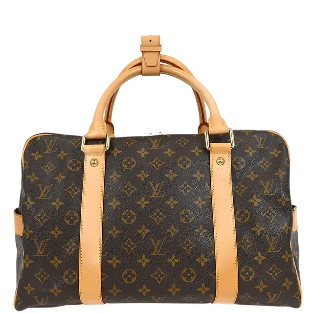 Louis Vuitton 2010 Monogram Carryall Duffle Bag M40074 in Coated canvas from AMORE Vintage Tokyo