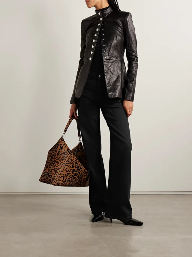 CITIZENS OF HUMANITY Annina high-rise wide-leg jeans - 33” in Black, photo 2 of 2 from NET-A-PORTER (Canada)