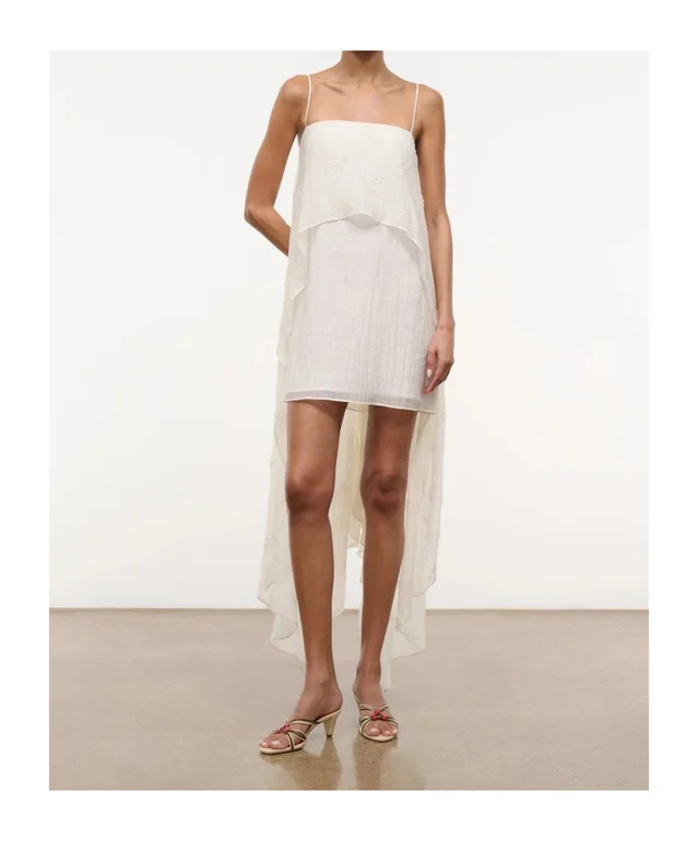 Staud Bead-embellished tiered mini dress, photo 4 of 9 from SENSER