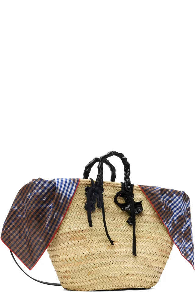Ottolinger Beige Big Basket Tote, photo 2 of 2 from SSENSE
