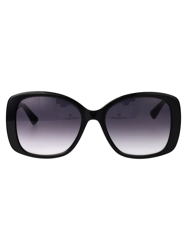 Gucci Gg0762s Gradient Tinted Injected Sunglasses — Black in Black from HEWI