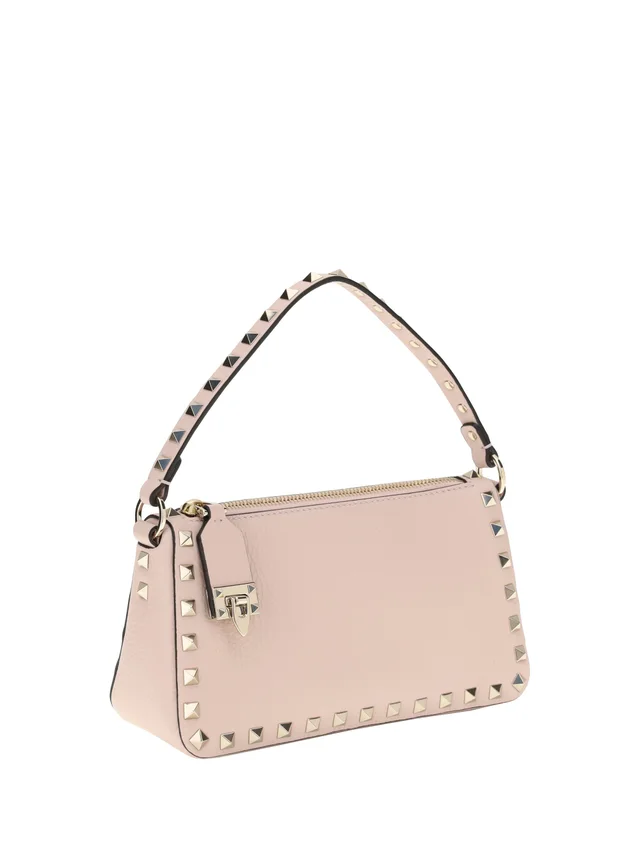 Valentino Garavani Shoulder Bag — Pink Calf Leather in Pink Calfskin from HEWI, photo 2 of 2